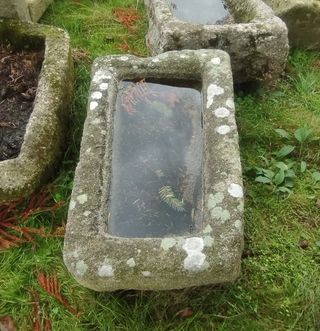 Pilón Rústico de Granito 108x66x39