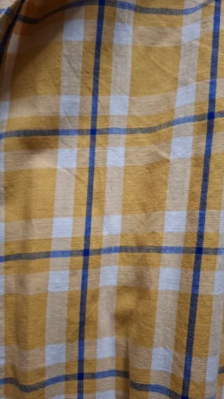 Camisa de cuadros Zara XL