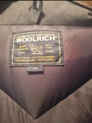Parka Woolrich grigio taglia M