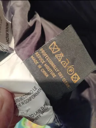 Parka Woolrich grigio taglia M