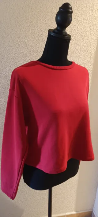 Sudadera Guess Roja con Cordones