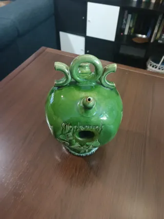 Botijo Cerámica Esmaltada Montserrat Vintage