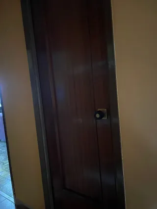 9 Puertas madera con y sin vidriera