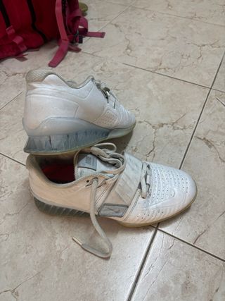 Nike Romaleos 3 Zapatillas Halterofilia Blancas