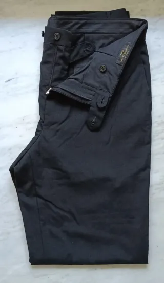 Pantaloni uomo lana Corneliani neri