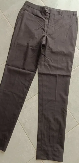 Pantaloni uomo lana Corneliani neri