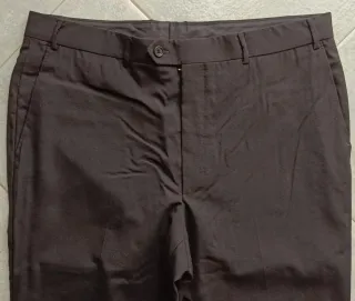 Pantaloni uomo lana Corneliani neri