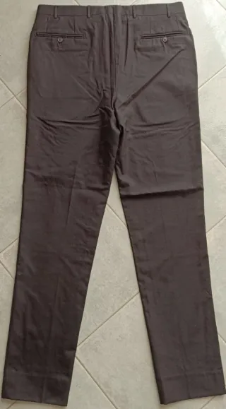 Pantaloni uomo lana Corneliani neri