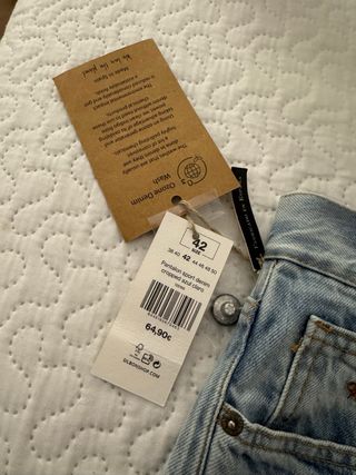 Pantalón Vaquero Silbon Azul Talla 42