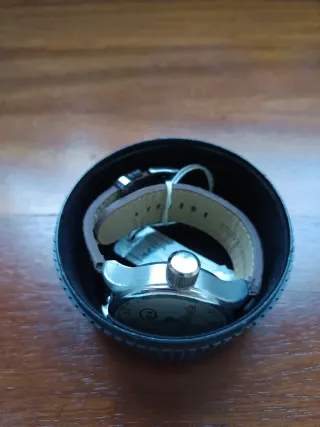 Reloj Skelanimals Caballero Cuarzo Correa Marrón