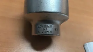Llave vaso 63mm 1 IRIMO