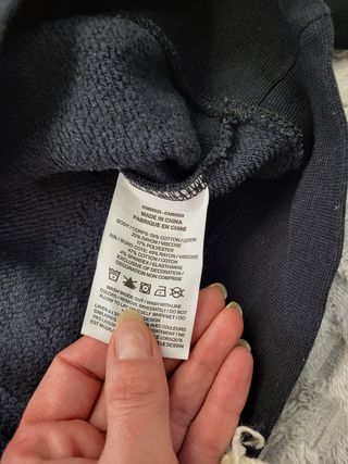 Sudadera Nike Air 1/4 Cremallera Negra Talla L