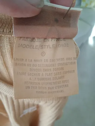 Courrèges auténtica Mujer Beige.