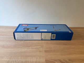 Patinete infantil azul y plateado