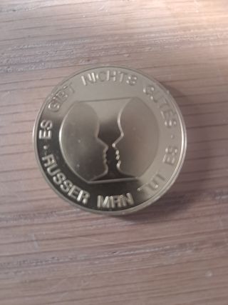 Moneda Medalla Es Gibt Nichts Gutes