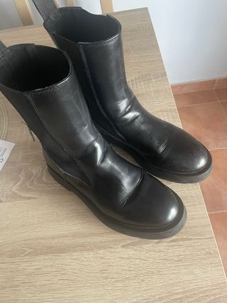 Botines Zara Negro Talla 36
