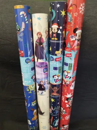 Papel de regalo Disney varios personajes