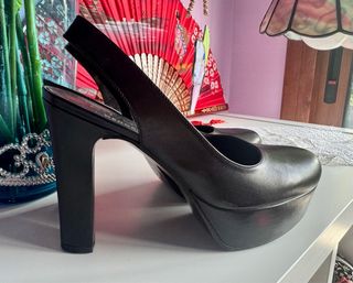 Zapatos de fiesta negros talla 37