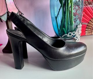 Zapatos de fiesta negros talla 37