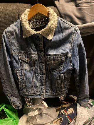 Chaqueta vaquera con forro de borrego