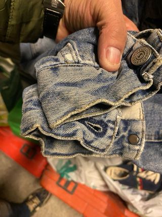 Chaqueta vaquera con forro de borrego