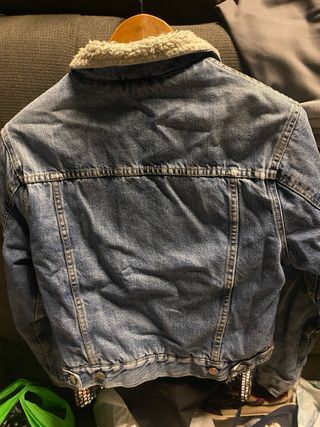 Chaqueta vaquera con forro de borrego