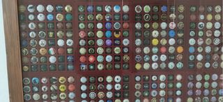 Chapas de cava coleccionismo midas 1m*1m