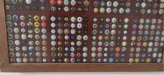 Chapas de cava coleccionismo midas 1m*1m