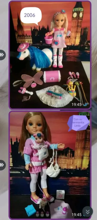 Muñeca Nancy con accesorios