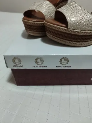 Sandalias Amelie Piel Talla 38