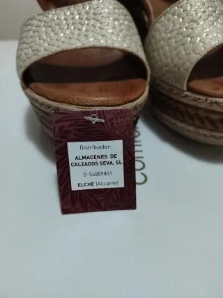 Sandalias Amelie Piel Talla 38