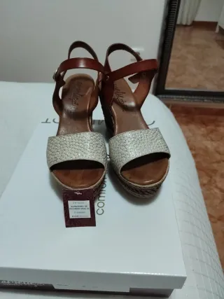 Sandalias Amelie Piel Talla 38