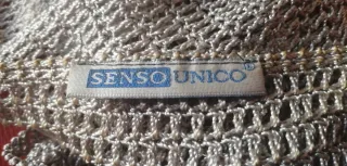 Top Paillettes Argento