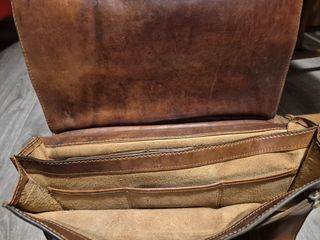 Cartella lavoro The Bridge vintage pelle marrone