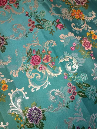 Tejido de fallera azul celeste 5 metros