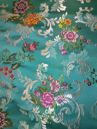 Tejido de fallera azul celeste 5 metros