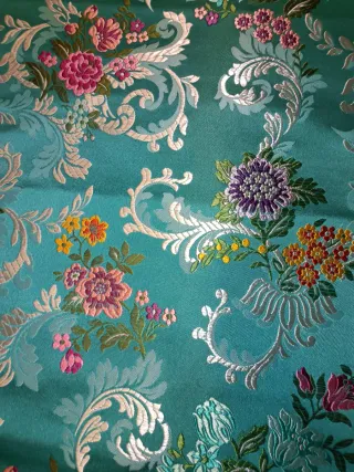 Tejido de fallera azul celeste 5 metros