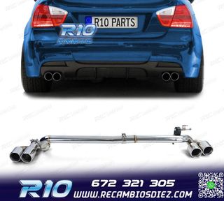 KIT CONVERSIÓN ESCAPE BMW E90 E91 LOOK M DOBLE AMBOS LADOS