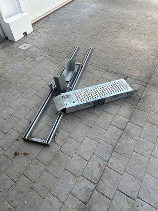 Porta motos para autocaravana