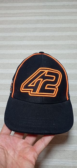 Gorra GRUPPO PRITELLI Talla Única Negra Naranja.