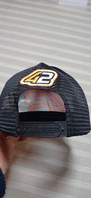 Gorra GRUPPO PRITELLI Talla Única Negra Naranja.