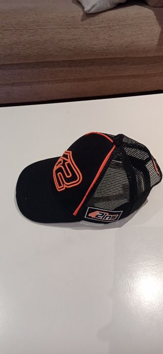 Gorra GRUPPO PRITELLI Talla Única Negra Naranja.