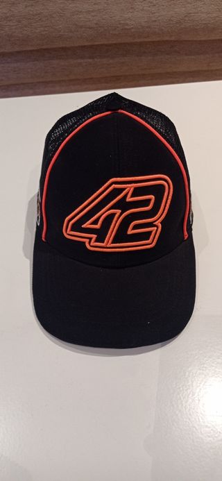 Gorra GRUPPO PRITELLI Talla Única Negra Naranja.