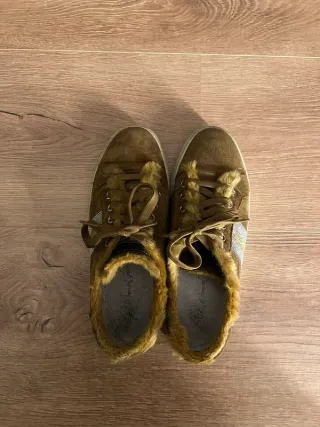 Zapatos Alpe mujer pelo marrones