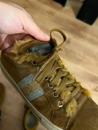 Zapatos Alpe mujer pelo marrones