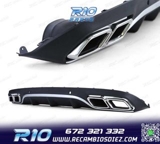 DIFUSOR MERCEDES CLASE C C205 COUPÉ 15-18 AMG PDC + COLAS E