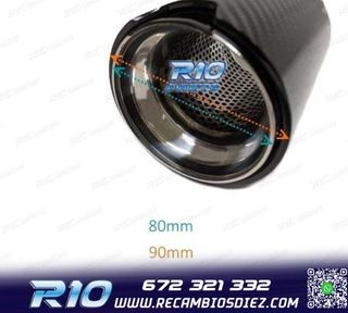 COLA ESCAPE BMW LOOK M CARBONO