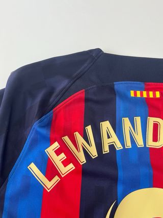 Camiseta original FC Barcelona 2022 Lewandowski 9