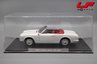 1:24 Fiat 124 Sport Spider 1400 1967 -Auto Vintage