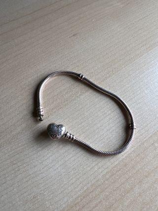 Pulsera Pandora Corazón Plata